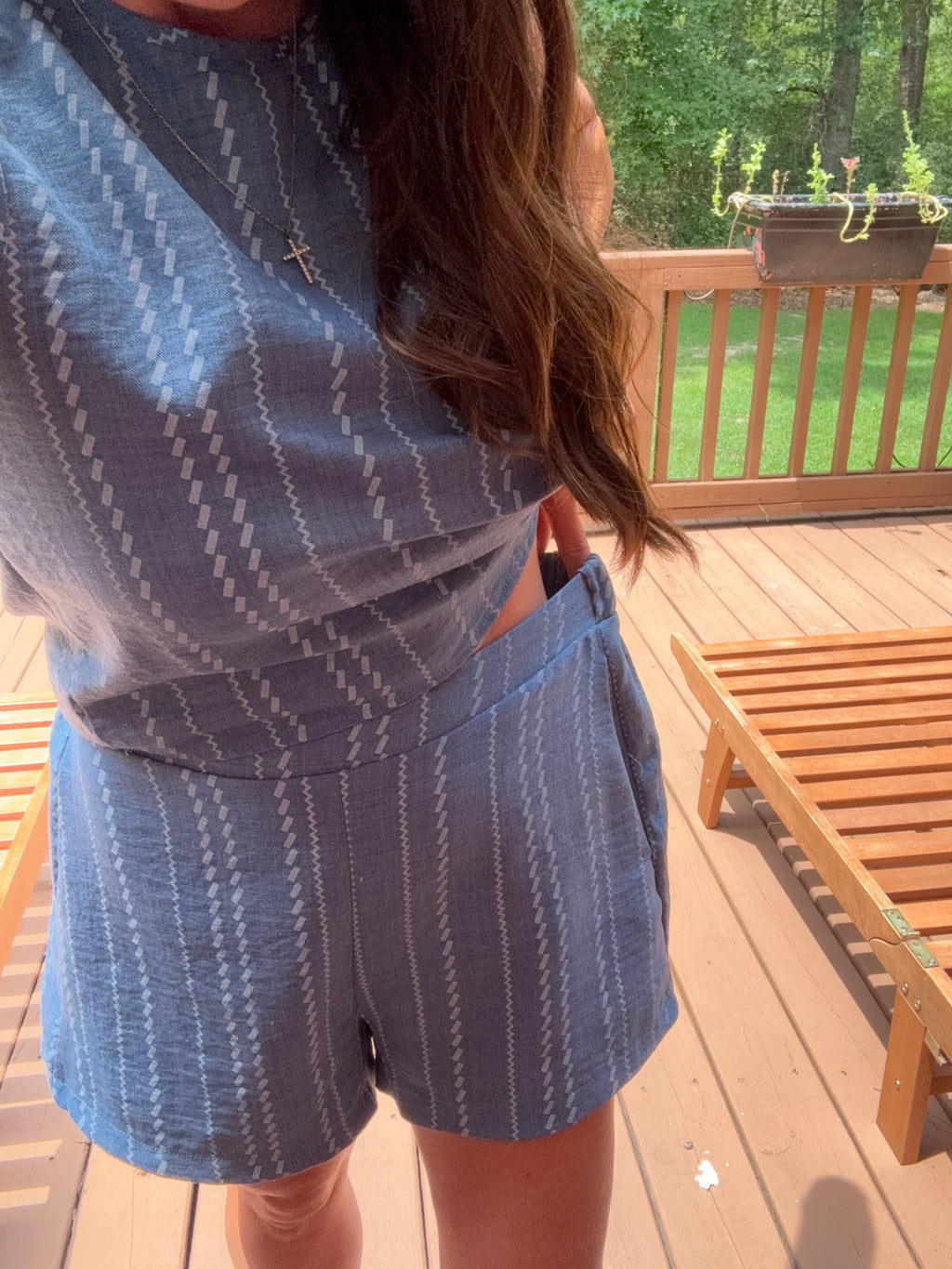 In The Blue Tank Set