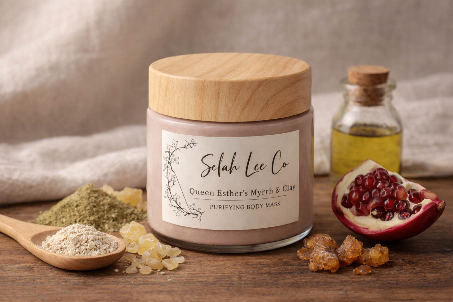 Esther's Myrrh & Clay Body Purification