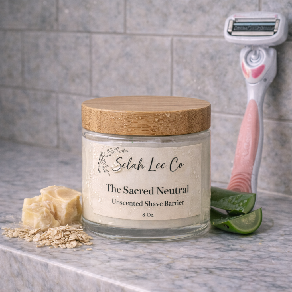 The Sacred Neutral: Unscented Shave Barrier