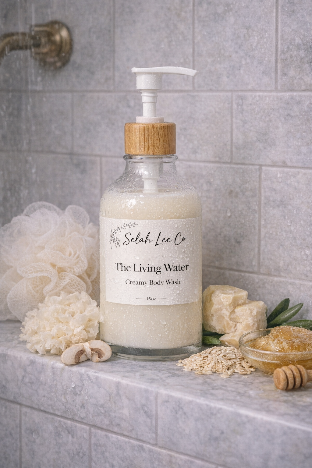 The Living Water Creamy Body Wash