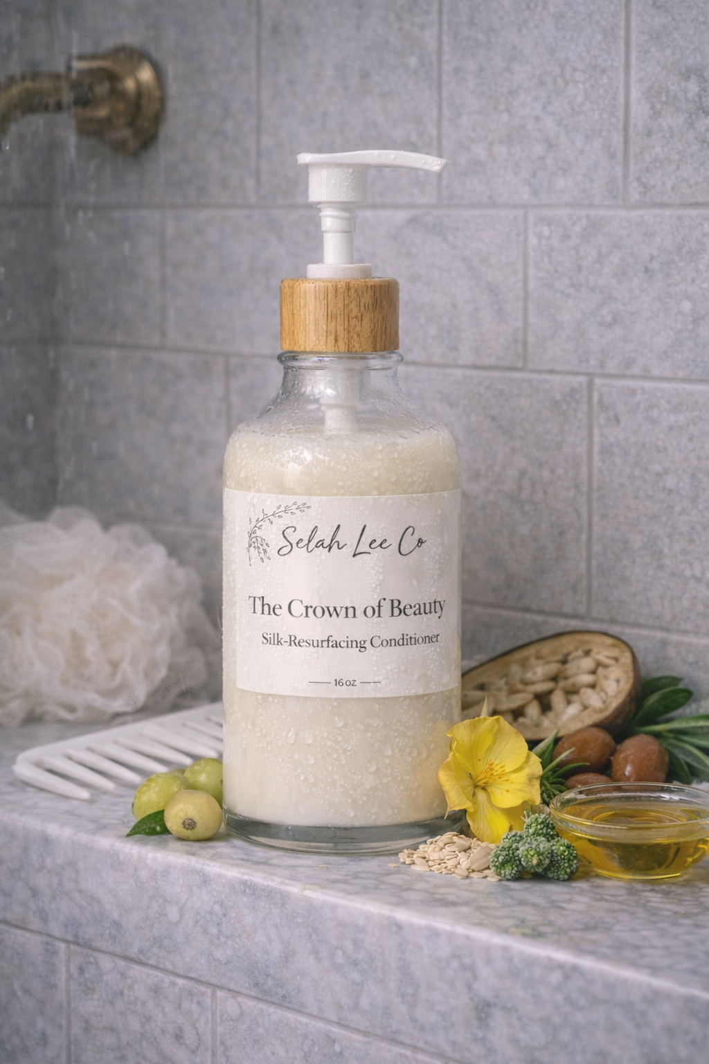 The Crown of Beauty: Silk-Resurfacing Conditioner