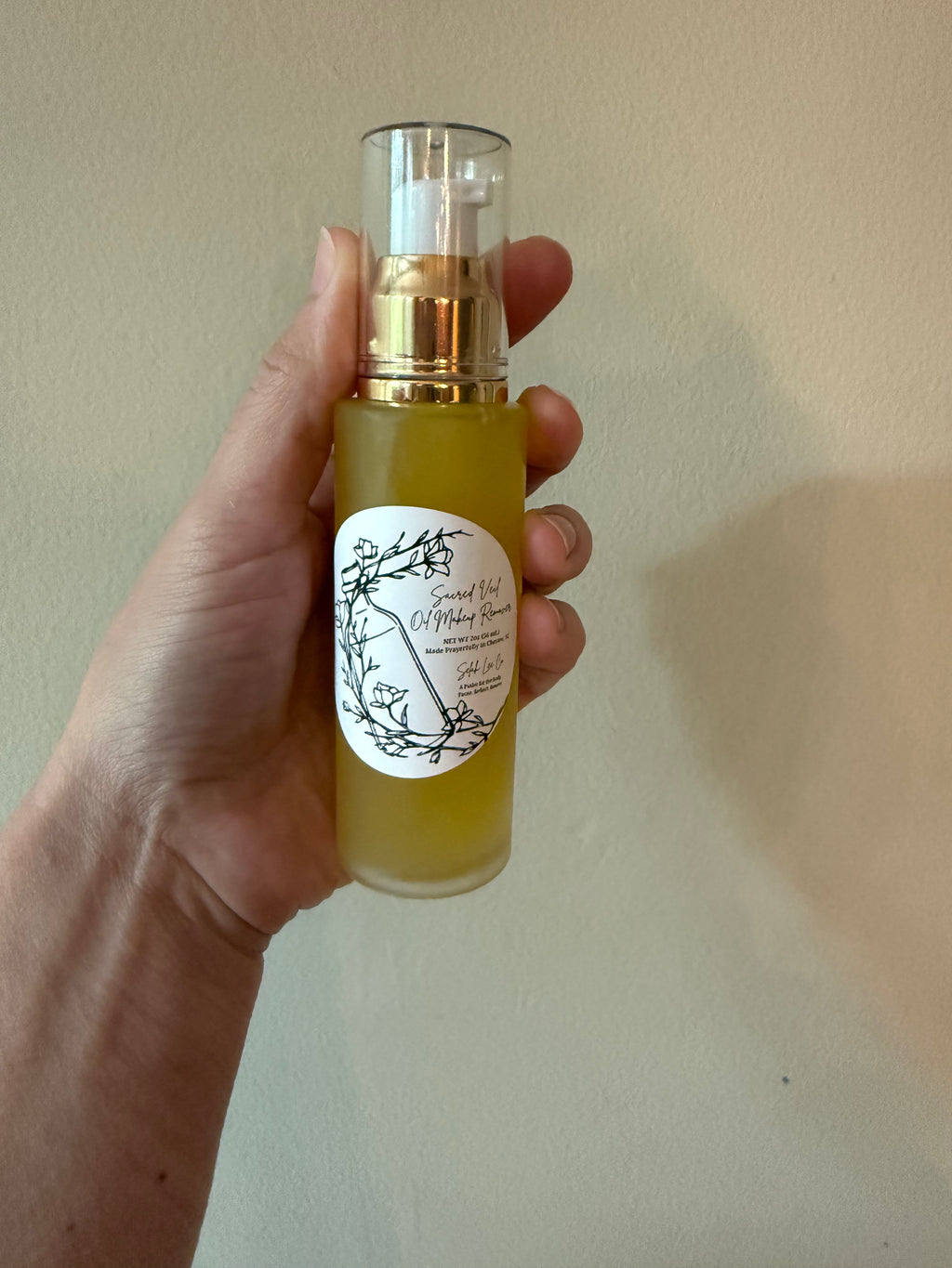 The Sacred Veil Oil Makeup Remover