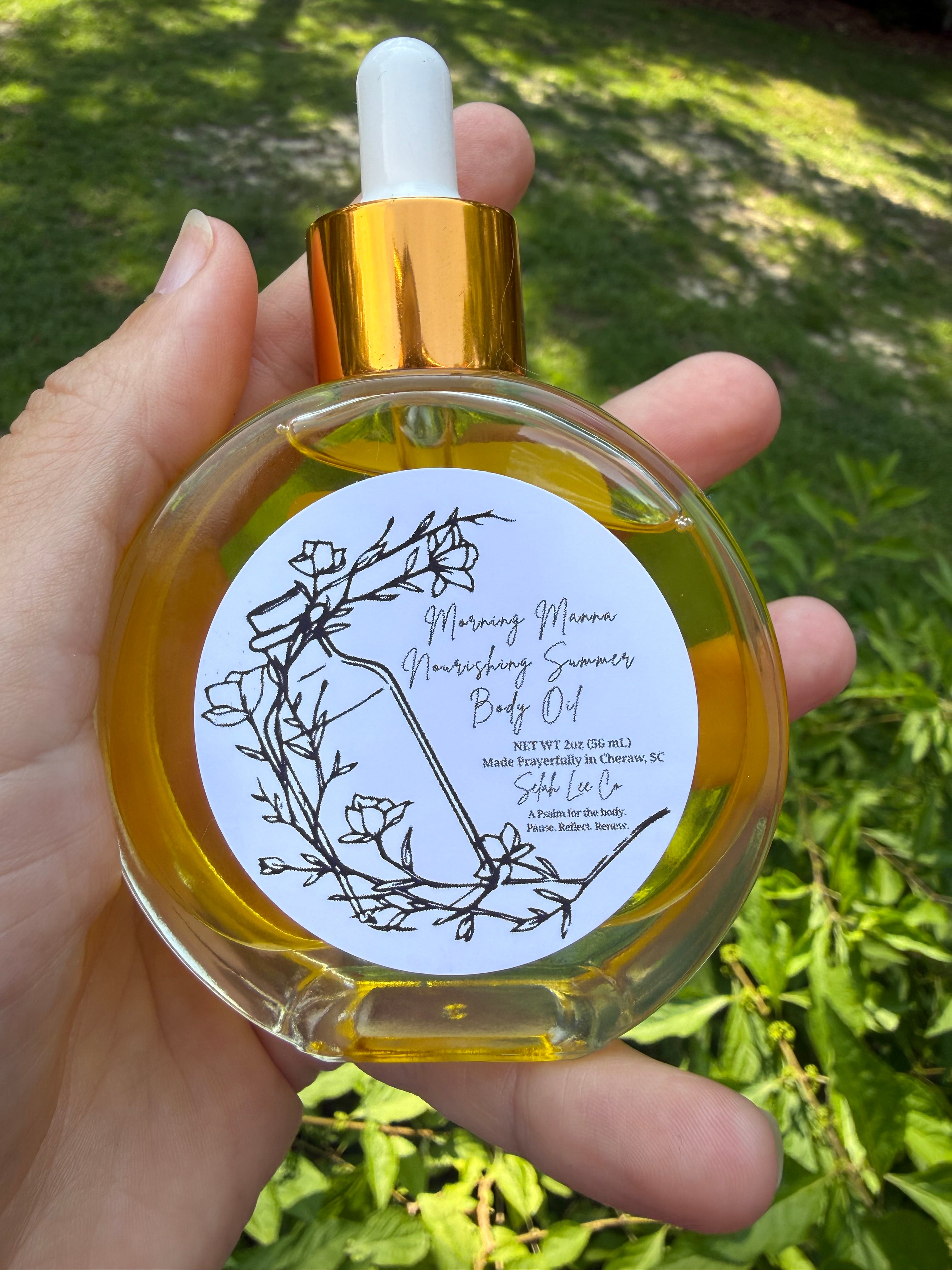 Morning Manna Nourishing Summer Body Oil Serum