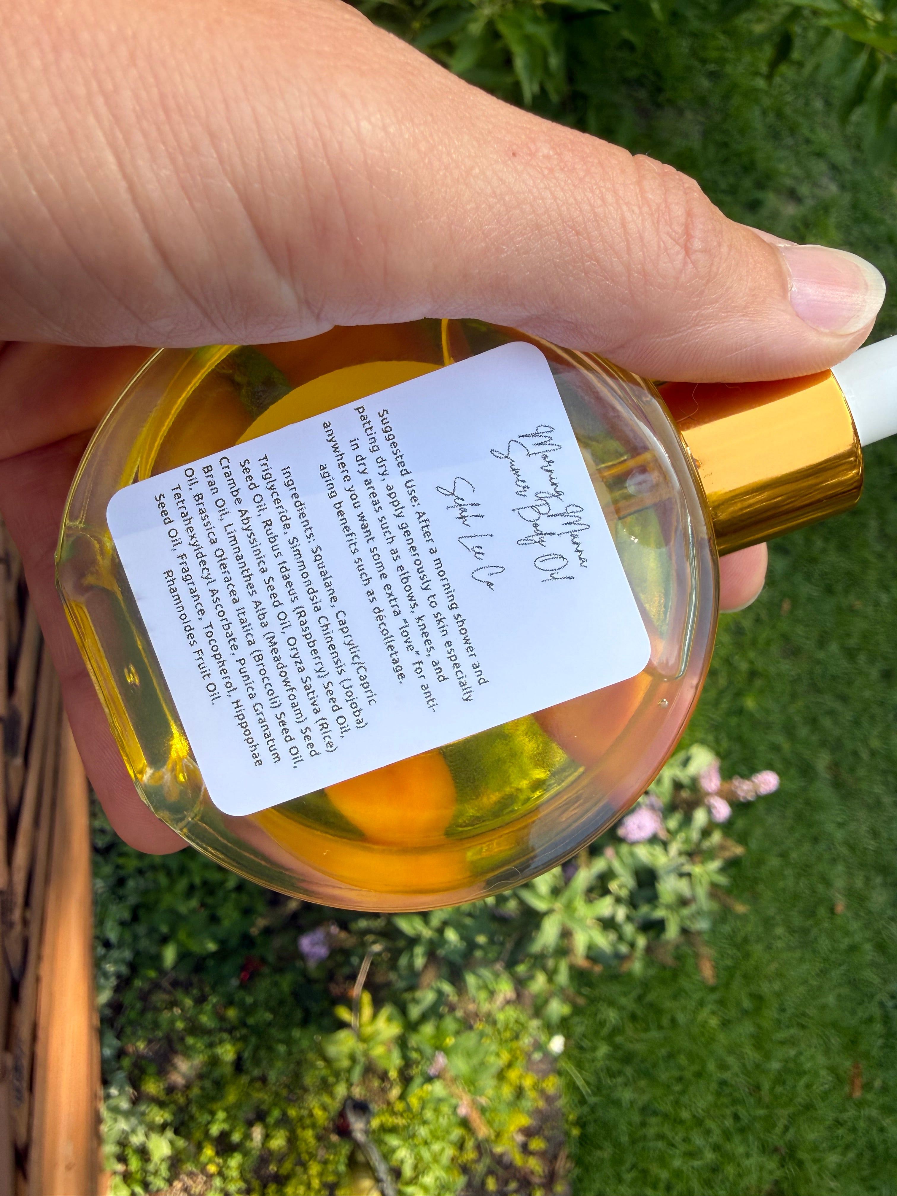 Morning Manna Nourishing Summer Body Oil Serum